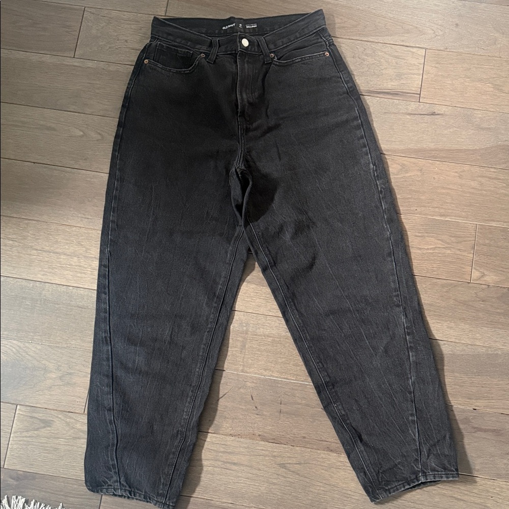 Old Navy High Rise Black Jeans